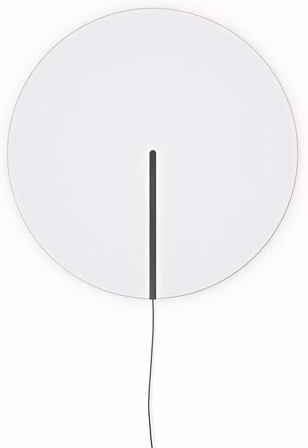 Applique Vibia Guise con LED dimmabile in vetro, disponibile in bianco, nero o trasparente