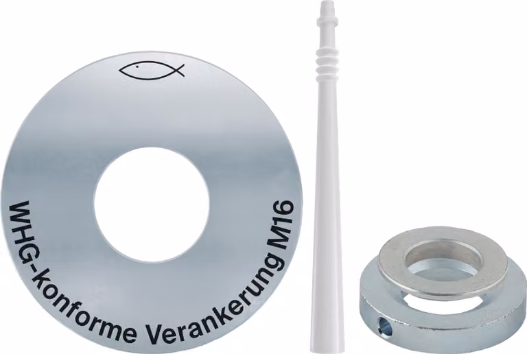 fischer WHG Set per calcestruzzo rivestito M8 gvz. 10 pz