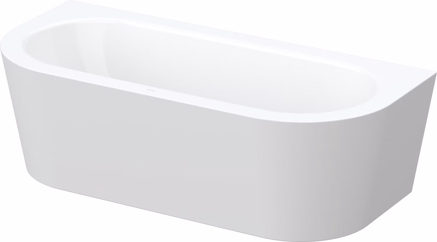 BetteStarlet I Silhouette Baignoires en applique, 2 places, 1850x850x420mm, 8320-000CWVVK,AS, 8320-000CWVVK,AS