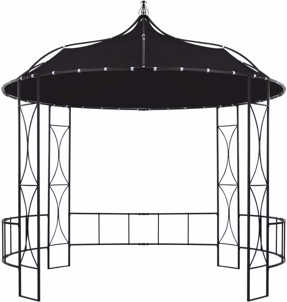 Gazebo 300x290 cm Antracite Rotondo