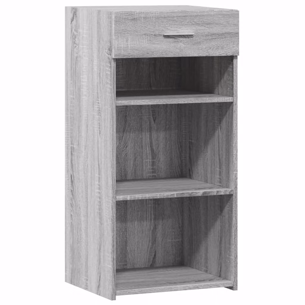 Credenza Grigio Sonoma 45x42,5x93 cm in Legno Multistrato