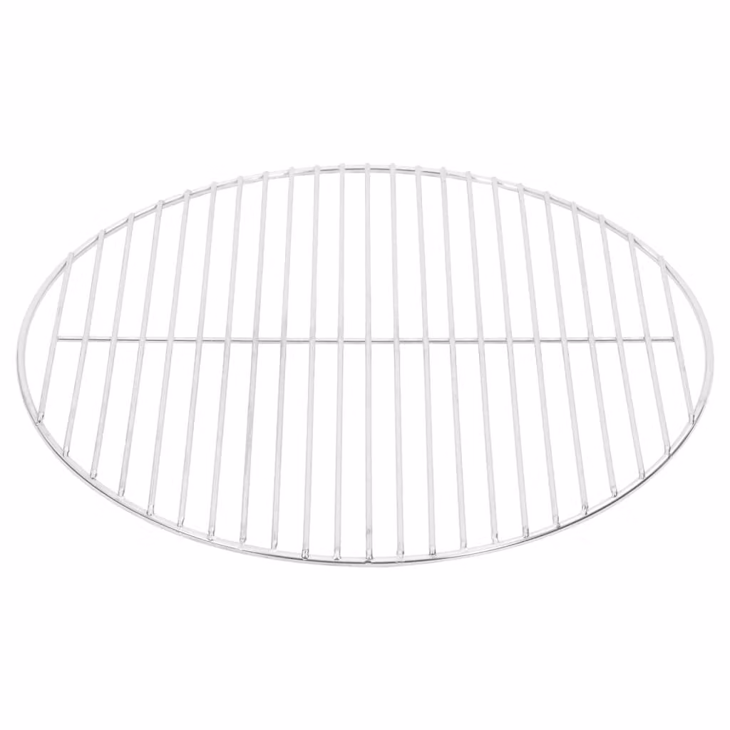 Griglia per Barbecue Rotonda Ø44,5 cm Acciaio Inossidabile 304