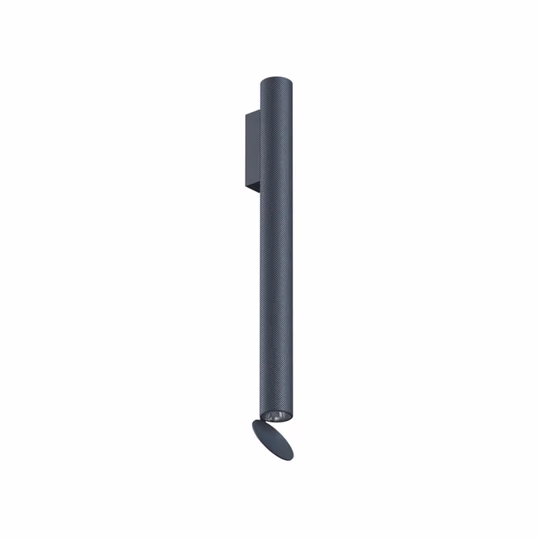 Flos - Flauta H500 Spiga - Lampada da parete o soffitto - Acciaio Blu