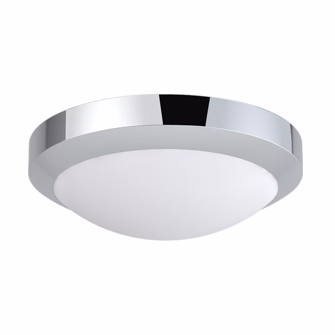 Plafoniera MAMBA 2D TUBE/21W, IP44, 4000K, cromo/opal L: 260, L: 260, H: 85, dimmerabile