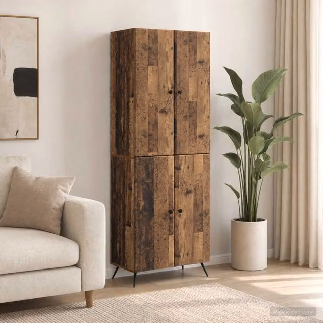 Set di armadi 2 pz Legno antico Legno ingegnerizzato 3416869