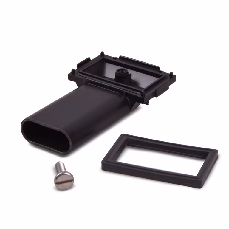 Kit di troppo pieno con raccordo per lavello e scolapiatti / un tubo angolare rigido per lavelli
