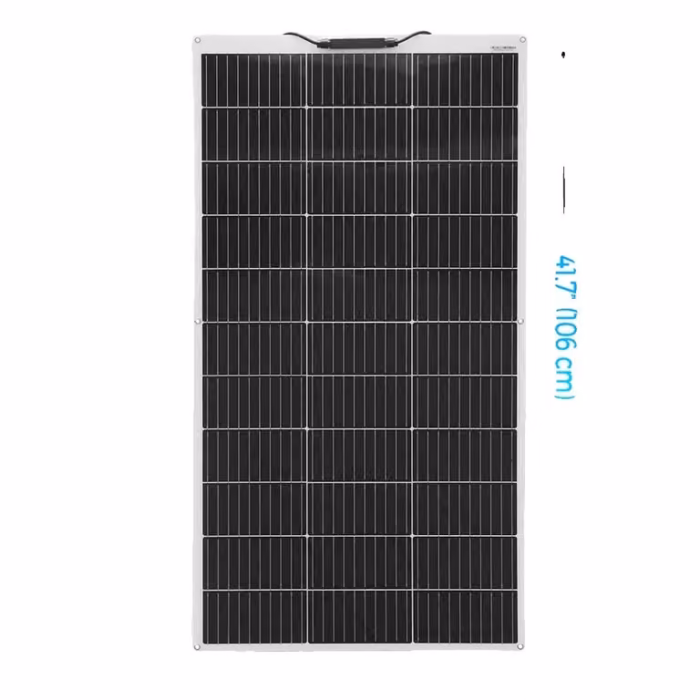 Kit moduli solari, potenza 120W/240W, installazione flessibile, 18,15 V, 120 W, bianco