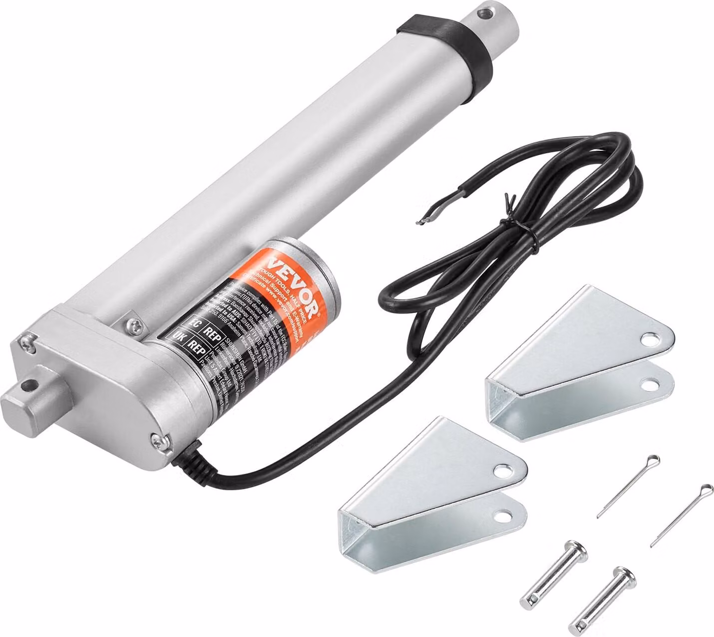 1500N Attuatore lineare DC 12V Attuatore lineare IP54 Motore lineare elettrico Lunghezza corsa 150 mm Livello di rumore ≤60dB Apriporta elettrico 5mm/s Velocità di traslazione Tecnologia lineare Attuatore di regolazione