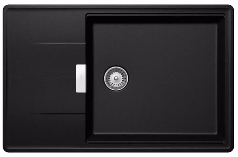Schock Cristadur Tia D-100LS Un lavello Magma MAG con funzionamento ad eccentrico