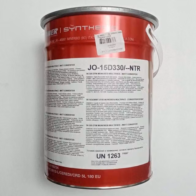 Smalto Renner Monoren opaco per metallo, base nitro a rapida essiccazione, colore RAL 1012 Giallo Limone, 5 kg – 1