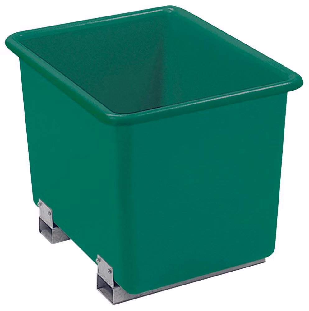 Contenitore con tasche per carrello elevatore L110XB62XH52 cm 300 l