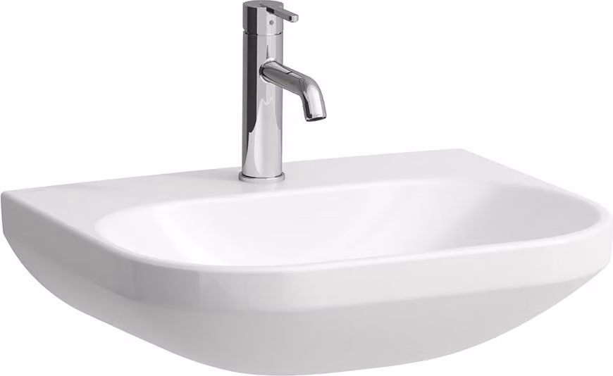 LAUFEN LUA lavabo, 1 trou pour robinet, sans trop-plein, 550x460mm, H8110810001561, H8110810001561