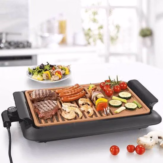 Piastra elettrica, grill multifunzione - Alta potenza