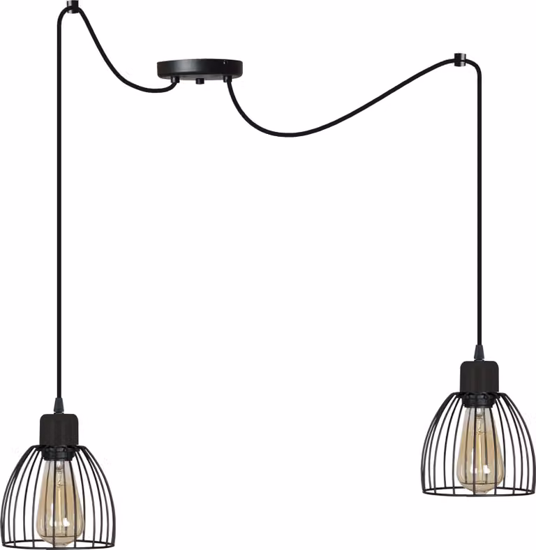 Lampada a sospensione Retro Loft a forma di ragno – Lampada a sospensione moderna E27