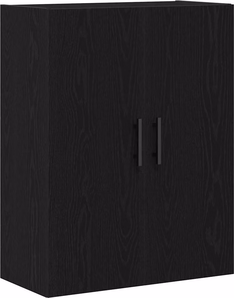 Mobile a muro Rovere Nero 69,5 x 34 x 90 cm Legno multistrato