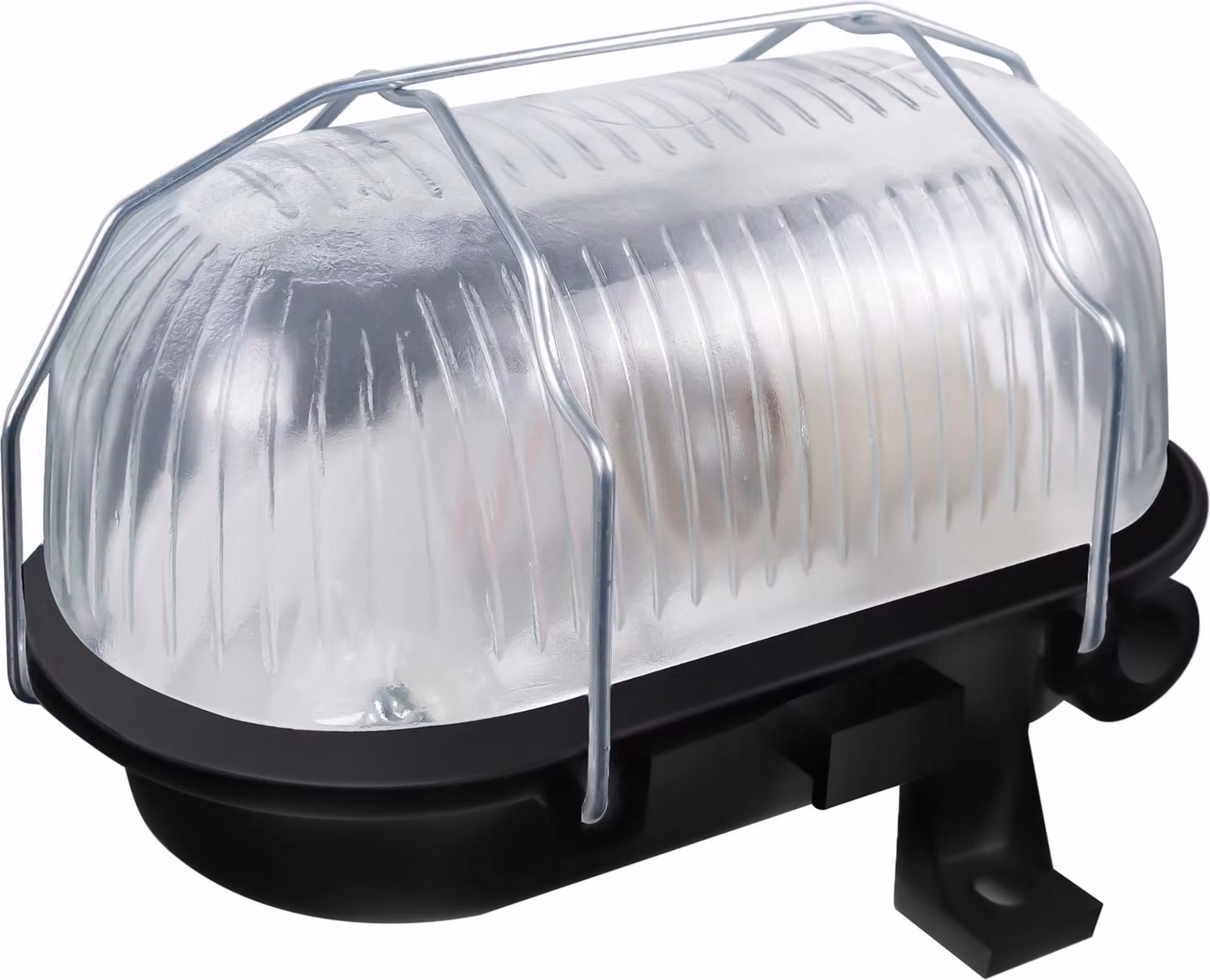 ADVITI | Lampada Da Officina E27 - Nera - IP54 - Struttura Resistente - Uso Versatile