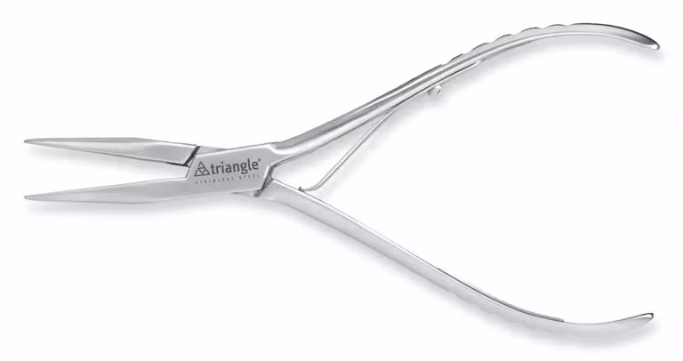 Pinza levalische, acciaio inox, cm 16