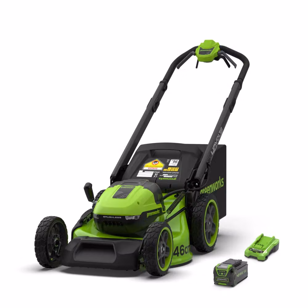 Greenworks 40V Rasaerba 46cm Semovente Gen. II - Batteria 4Ah