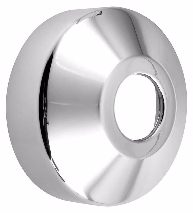 Rosone 100/32 mm, altezza 40 mm, cromo