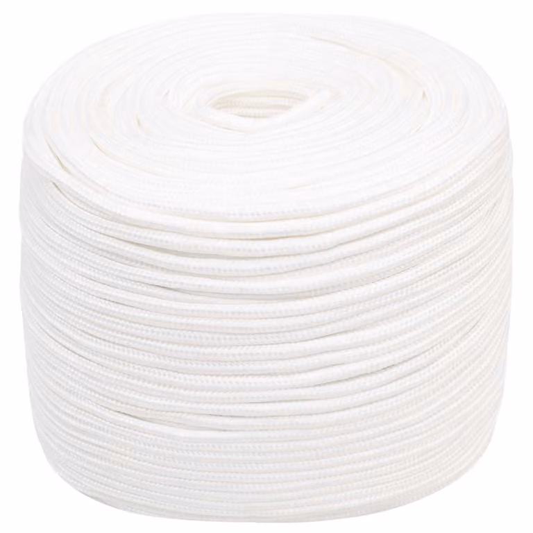 Corda multiuso vidaXL in plastica bianca, diametro 8 mm e lunghezza 25 m