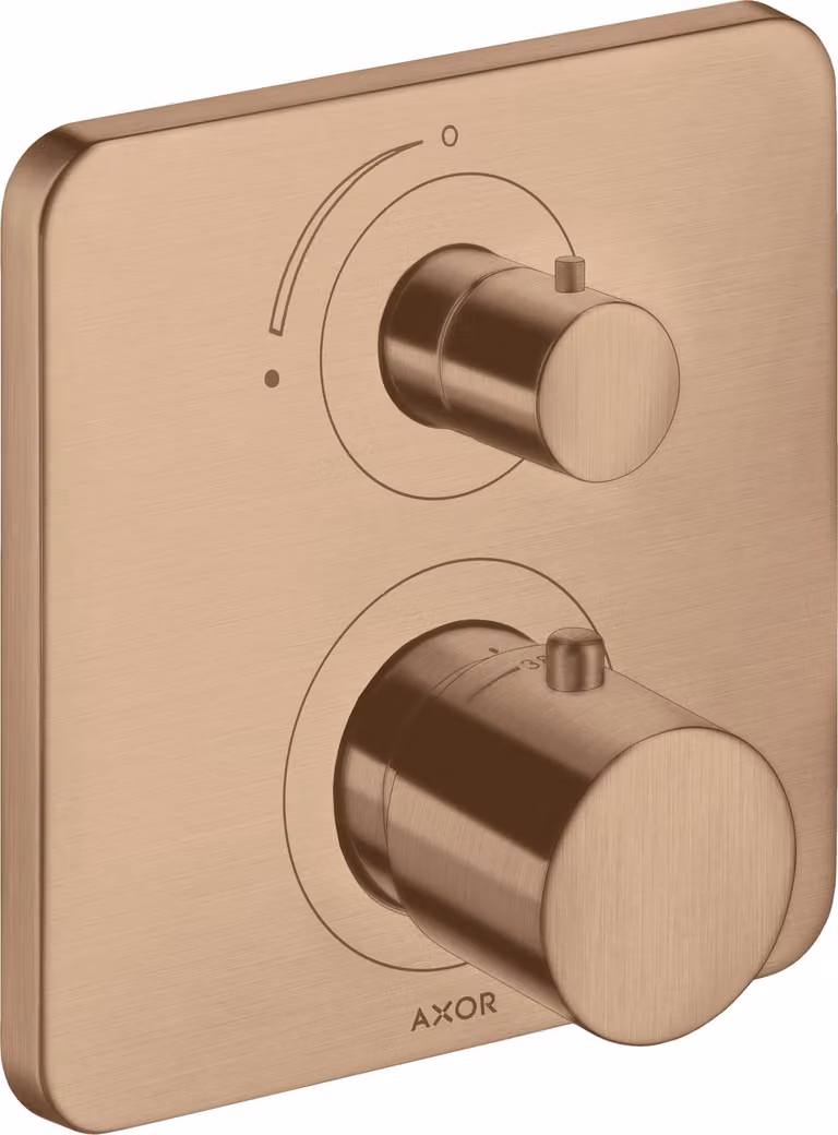 hansgrohe AXOR Citterio M thermostat encastré avec vanne d'arrêt, 34705310, 34705310
