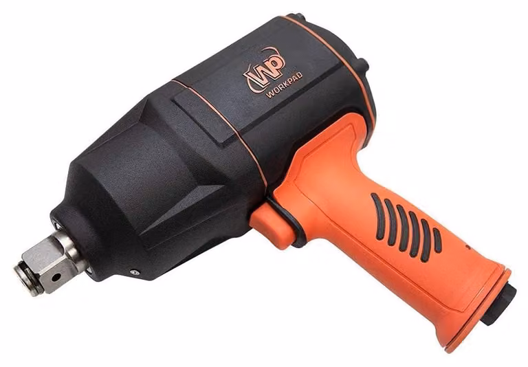 Chiave ad impulsi pneumatica - Coppia: 2000 Nm - Attacco: 19 mm - Lunghezza: 225 mm - Materiale: composito di alluminio ABS