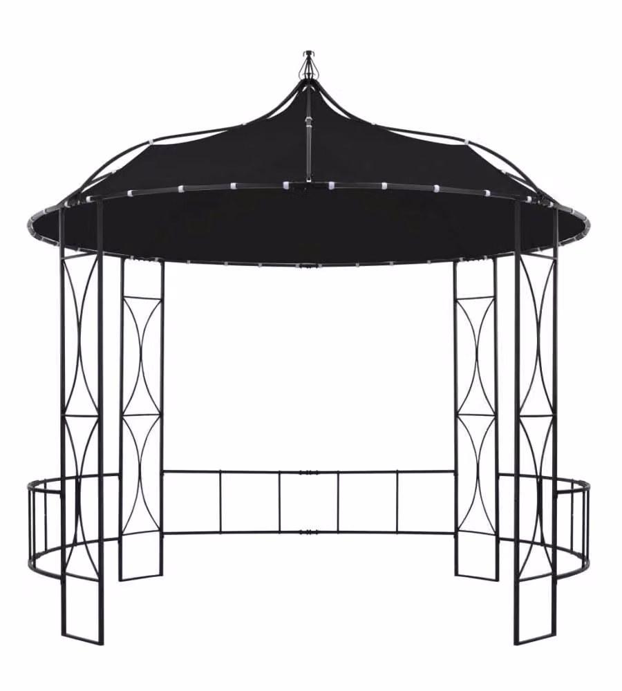 Gazebo 300x290 cm Antracite Rotondo