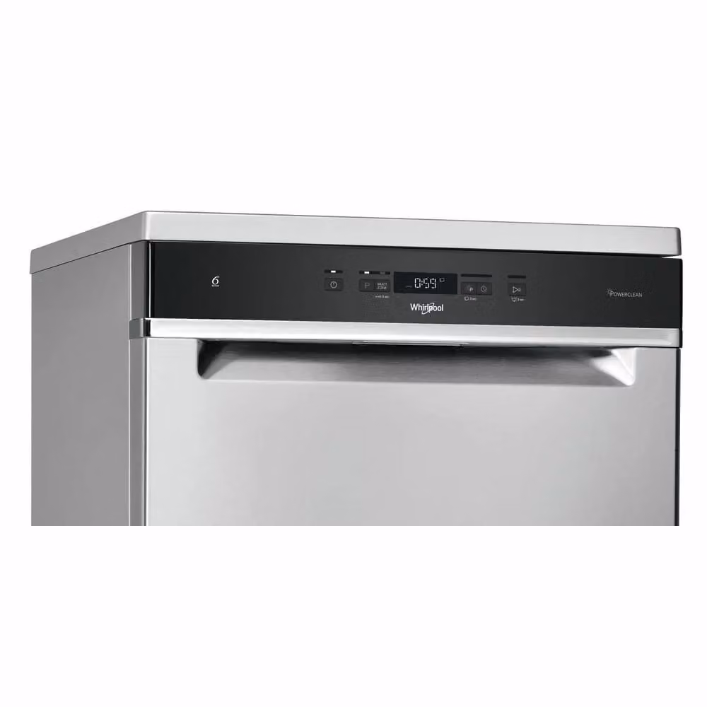 Lavastoviglie a libera installazione Whirlpool in acciaio inox, 14 coperti, Classe E, L 60 cm, A 85 cm, P 59 cm – 2