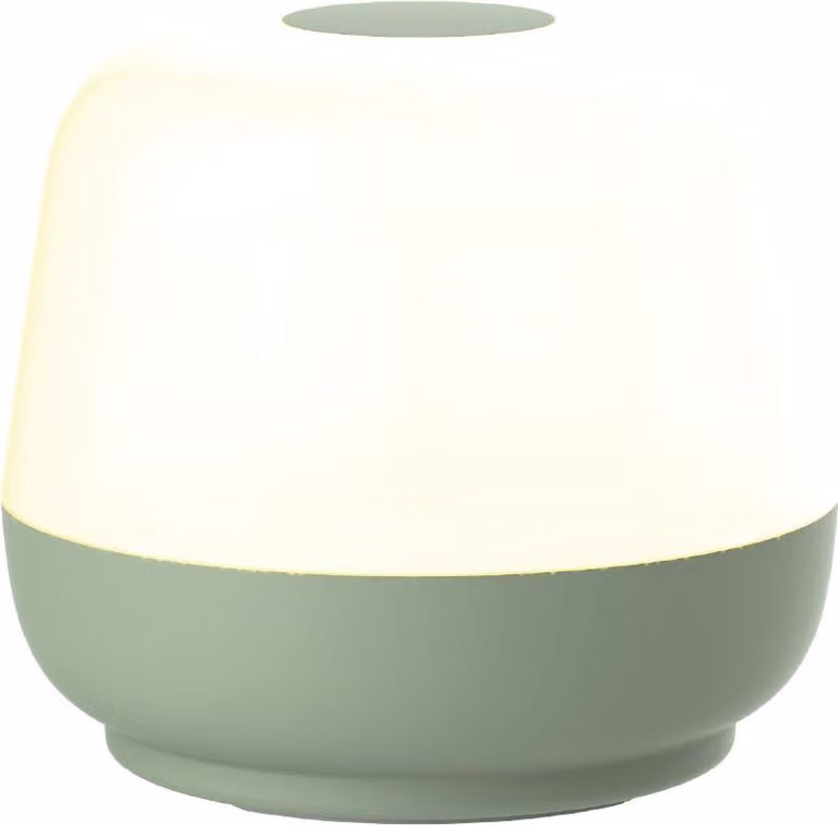 Luxus Europe - Lampada da tavolo Naxos, verde antico - Lampada da tavolo da esterno senza fili – Ricaricabile