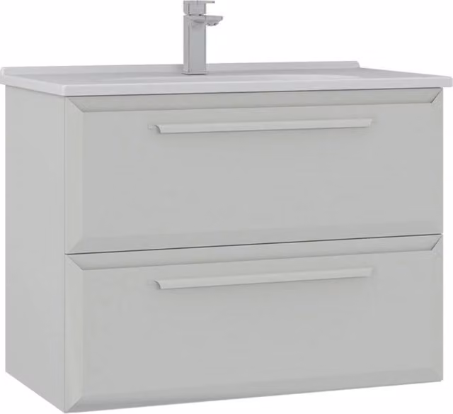 Mobile lavabo "Nuvola 80 v2" - 80 x 50 x 62 cm - Cashmere