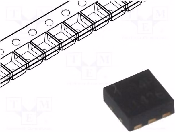 1 x Diodo: Conduttore unidirezionale, 6V, 6A, 150W, modello SLP1616P6, RCL0504PA.TCT, per applicazioni di sicurezza