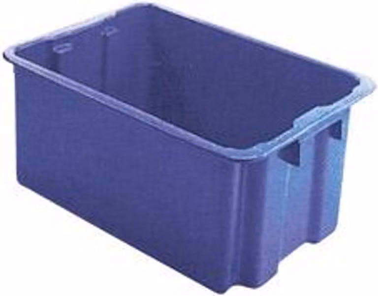 LA-KA-PE Contenitore girevole impilabile PP blu - LB65/45 BLU