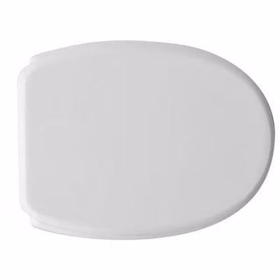 Copriwater compatibile per WC azzurra vaso Zeus forma 4 Bianco