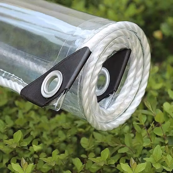 Dekzeil Transparante 1,2 x 4 m - PVC Serrato e Resistente all'Umidità per Mobili da Giardino e Piante