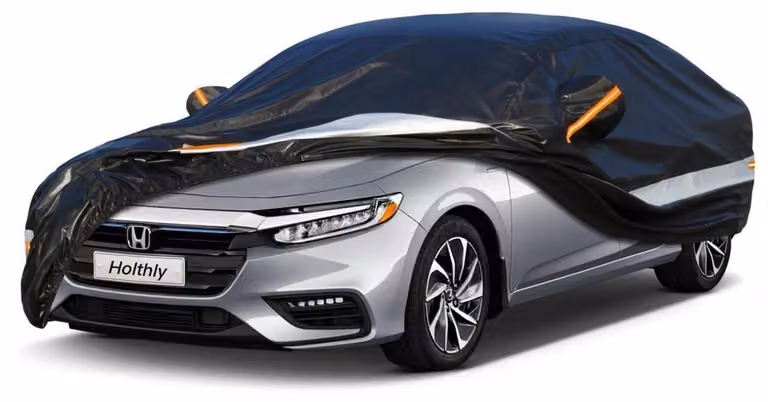 Copertura per auto, 10 strati, impermeabile e traspirante, per Honda Insight (2018-2023), colore nero