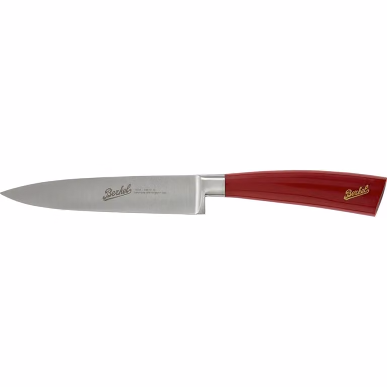 Coltello Cucina cm 16 linea Elegance rosso di Berkel