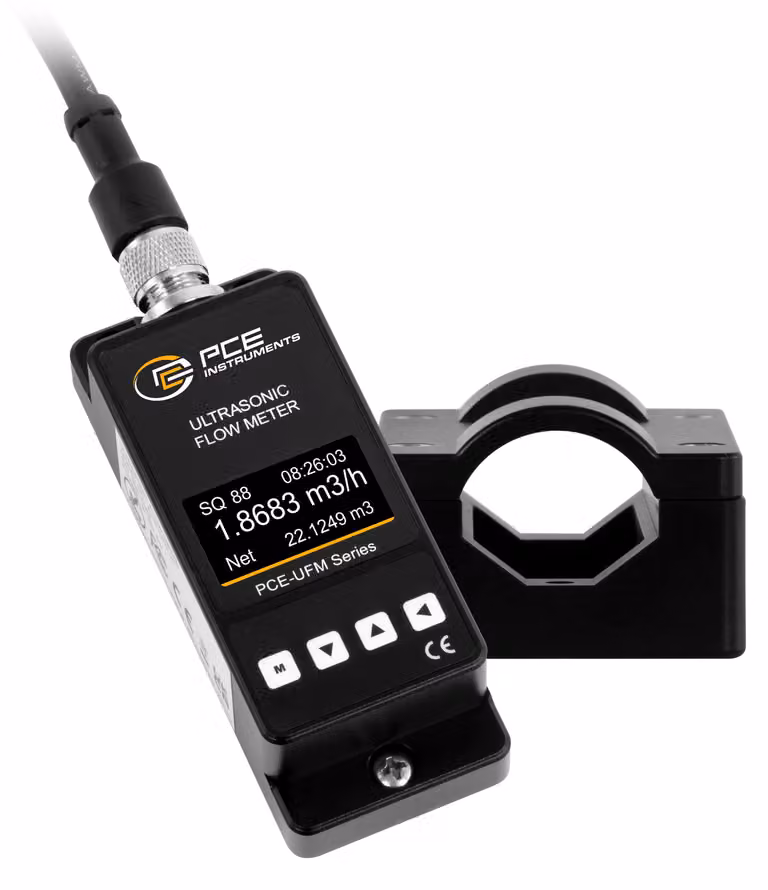 PCE Instruments: Misuratore di portata da installazione fissa, modello PCE-UFM 20