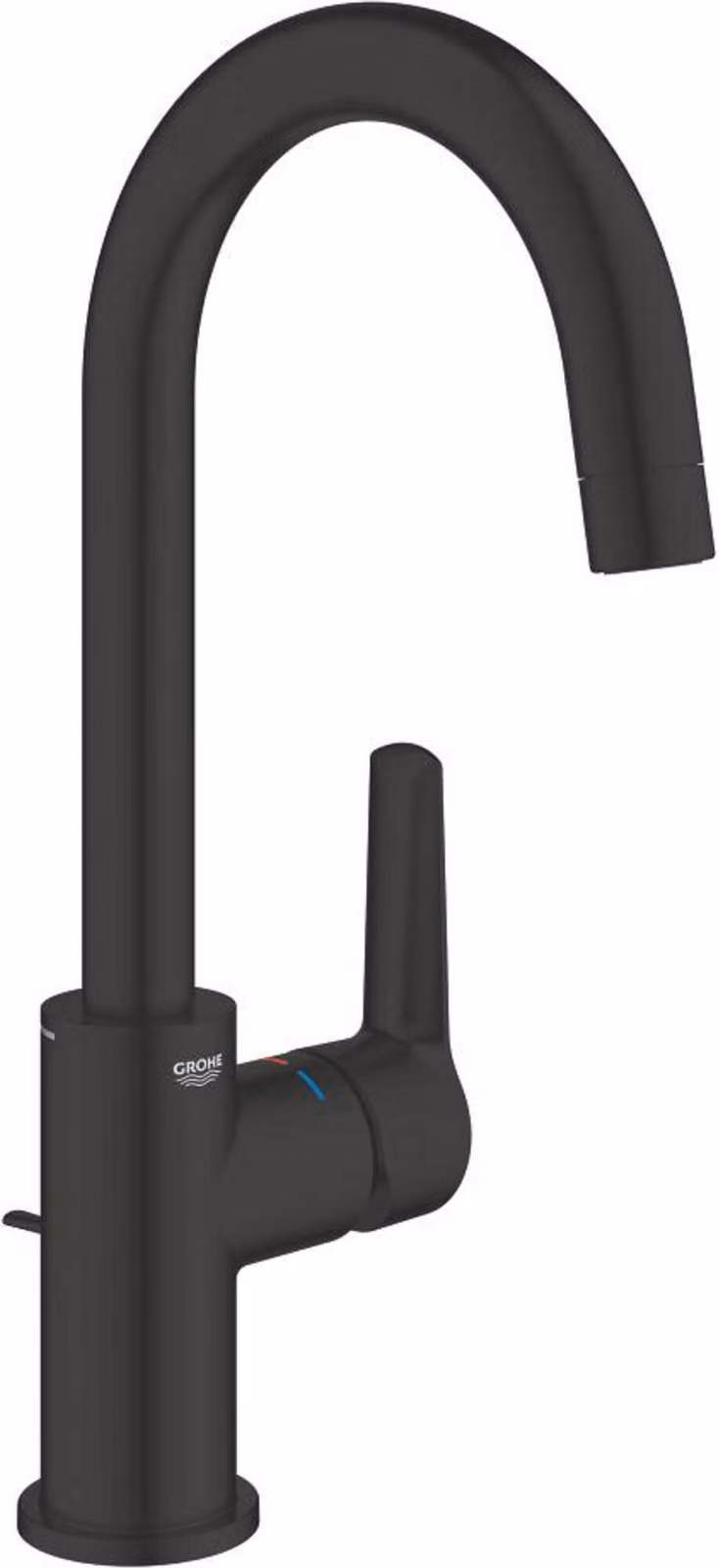 Grohe Start Mitigeur monocommandé pour lavabo, L-Size, portée 140mm, avec vidage à tirette, 242032432, 242032432