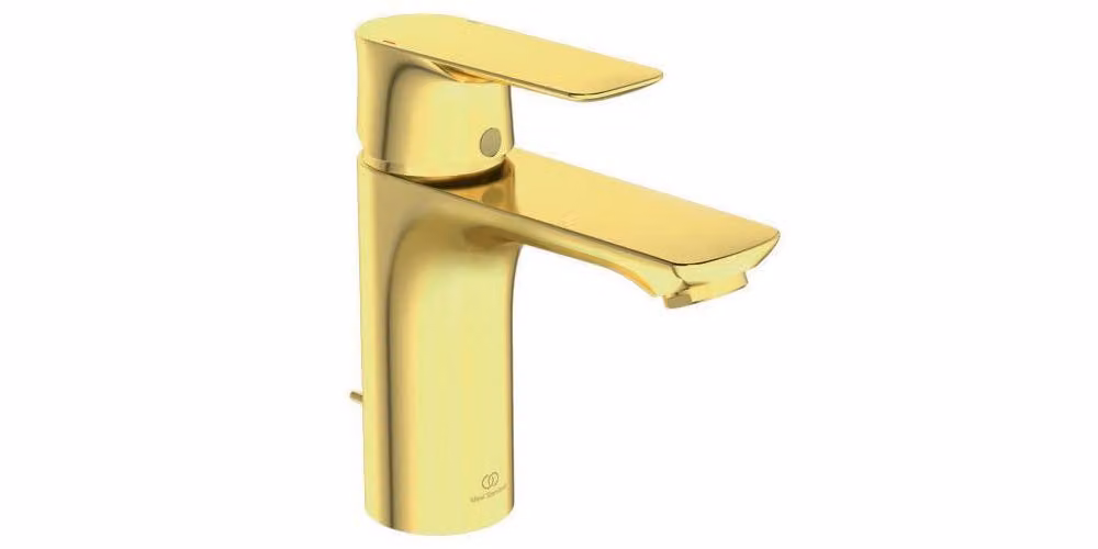 Ideal Standard miscelatore per lavabo Connect Air projection 112 mm A7021A2 Oro spazzolato