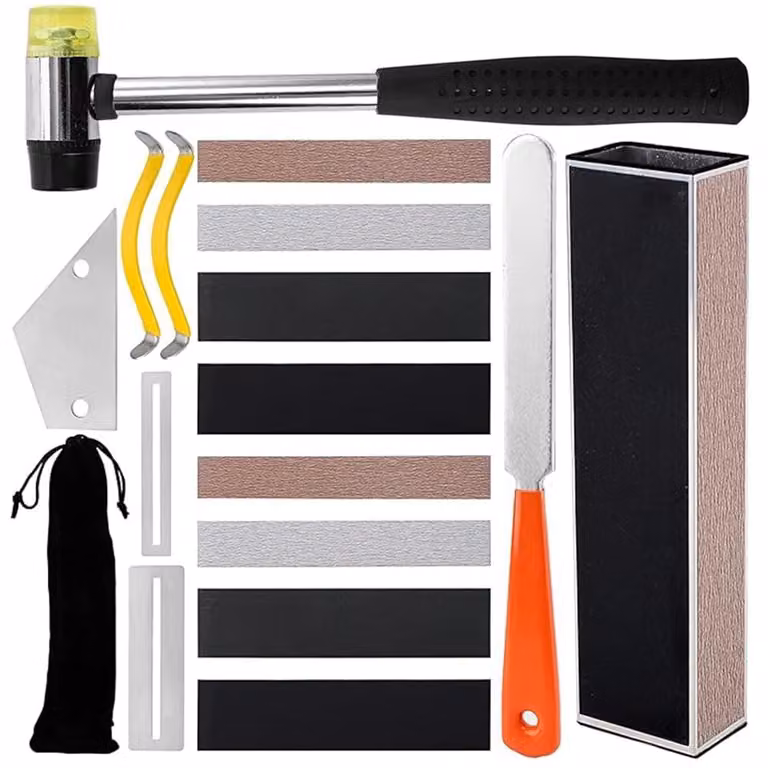 Kit per principianti per il ricamo: borsa in tessuto da realizzare con motivo floreale, completo di telaio da ricamo e aghi