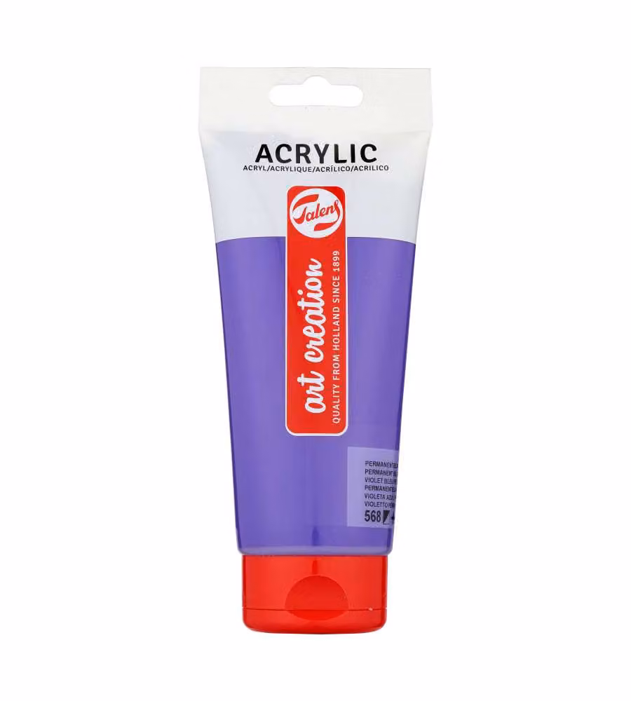 Vernice acrilica Ac Acrylic 200 ml viola blu permanente
