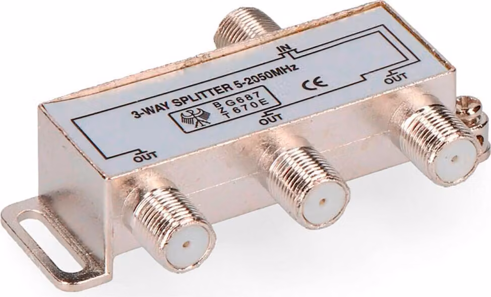 Separatore Edm 1 ingresso 3 uscite Argento Argento Taglia unica