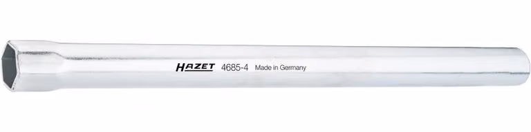 Chiave a bussola per tubi 4685-4 da 1/2 pollice (12,5 mm) con sezione quadrata cava e profilo esagonale SW 24 mm