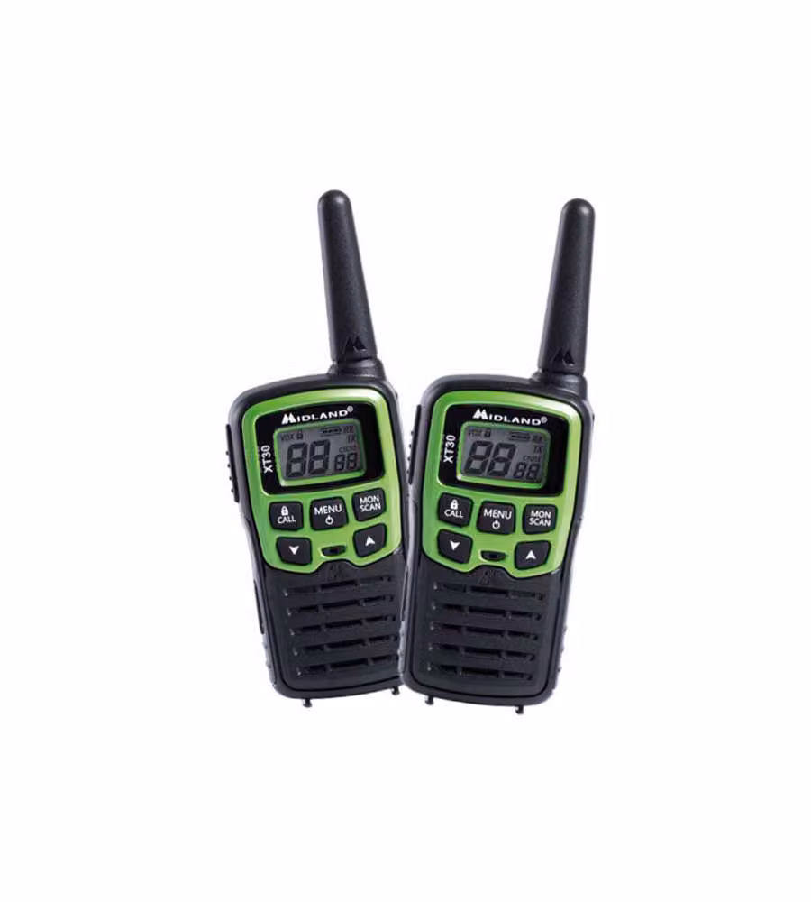Ricetrasmittente Midland XT SERIES Xt30 Black e Green – 2