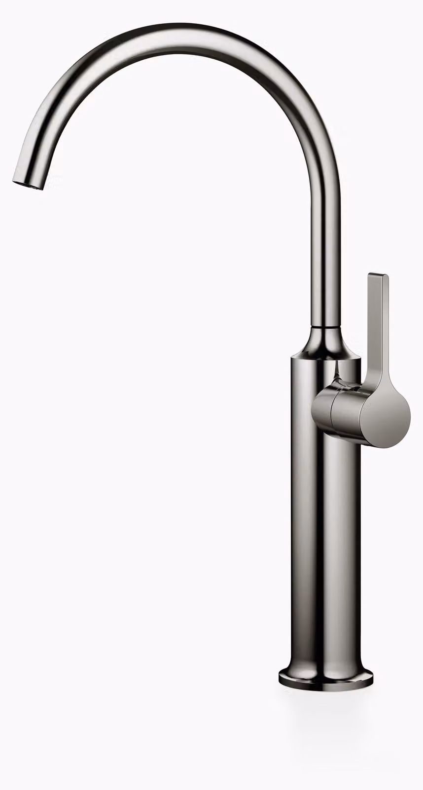 Dornbracht VAIA Mitigeur monocommandé pour lavabo avec pied surélevé sans vidage, saillie 201 mm, 33534809-19, 33534809-19