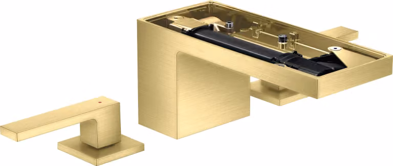 hansgrohe AXOR MyEdition Mélangeur lavabo 3 trous 70 avec vidage à ouverture rapide, sans plaque, 47052950, 47052950