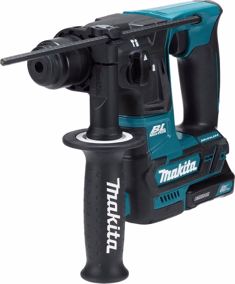 Trapano a percussione a batteria Makita 12 V max - SDS-PLUS - 16 mm - 1,1 J