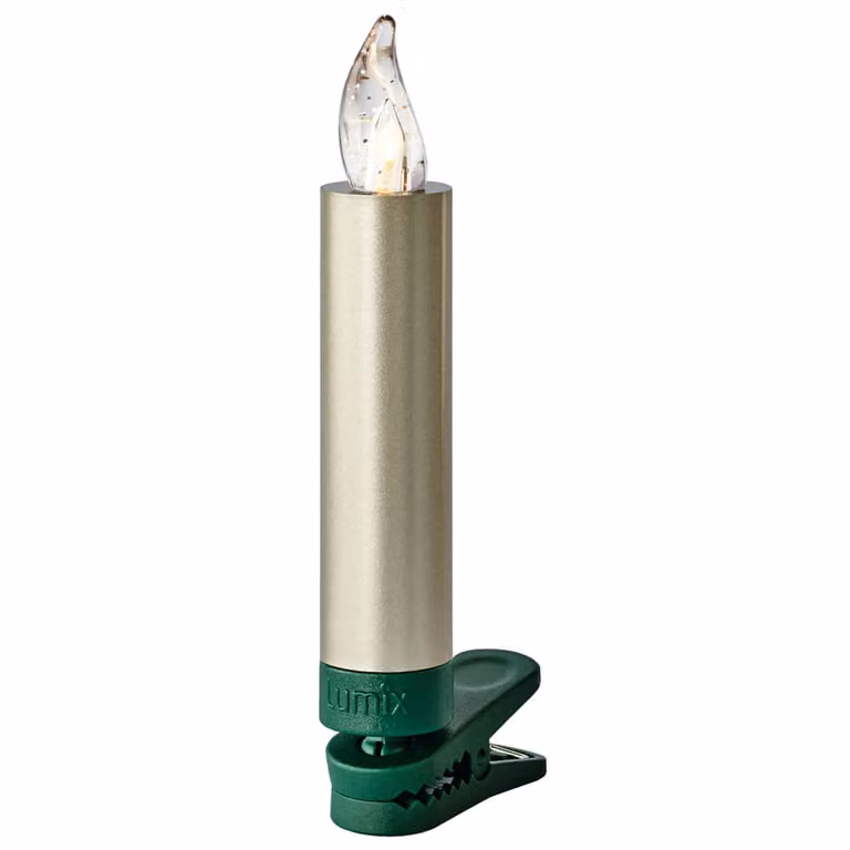 Krinner SuperLight, filari di luci, bianco, IP44, rigido, 6 lampadine, LED
