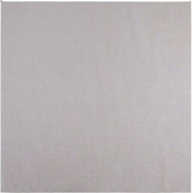 Tappeto Quadrato LUGO Crema Design In, Lavabile e Antiscivolo, Poliestere, 240 x 240 cm
