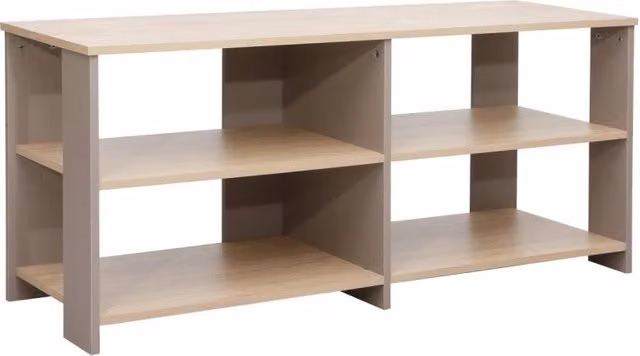 Porta TV Baez Casa Collection in stile moderno, colore beige, L 120 cm x P 40 cm x H 54 cm – 1